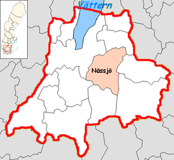 Nässjö Municipality in Jönköping County